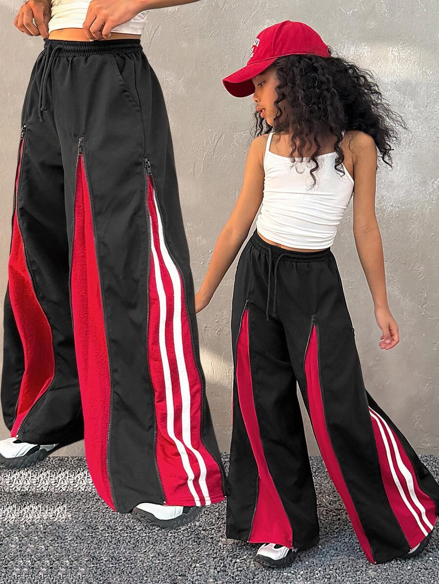 COOLANE KIDS SPODNIE DRESOWE SZEROKA NOGAWKA S06__146-152