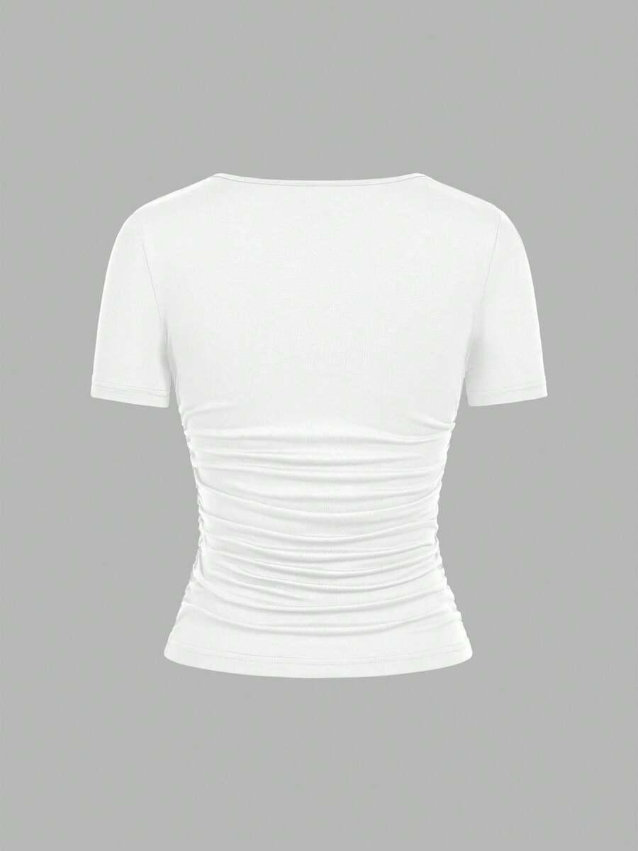 SHEIN T-SHIRT OKRĄGŁY DEKOLT 3-PACK S06__XL