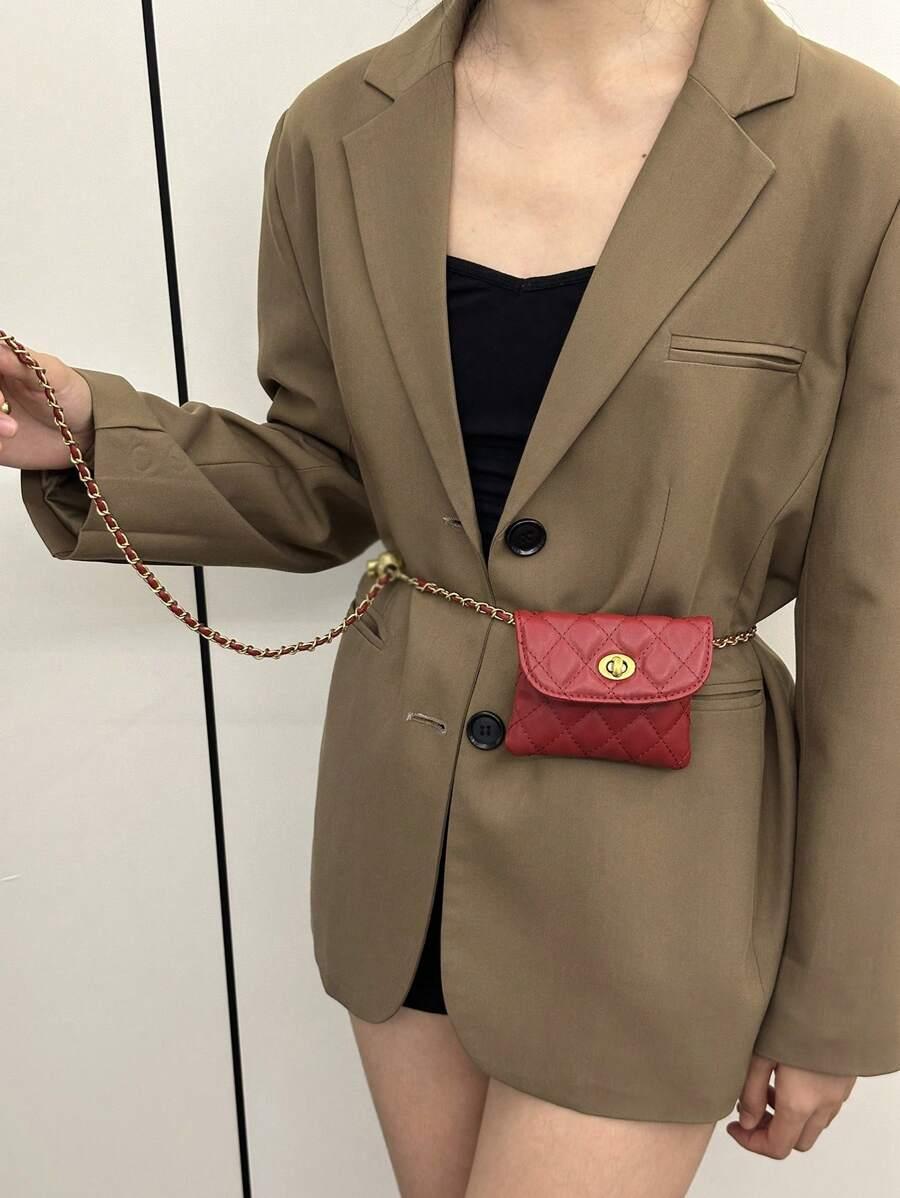 SHEIN CZERWONA MINI TOREBKA S07__11X10
