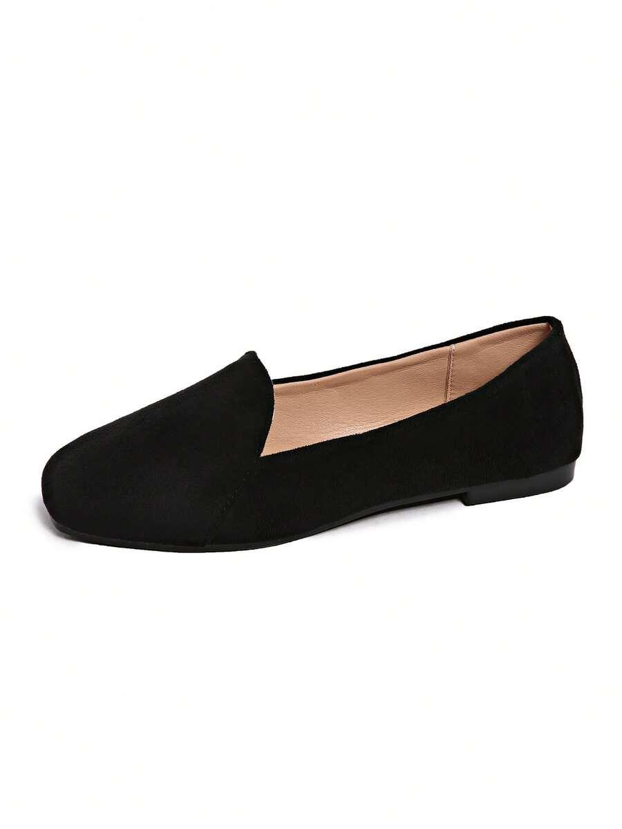 SHEIN CZARNE MOKASYNY CASUAL S06__36