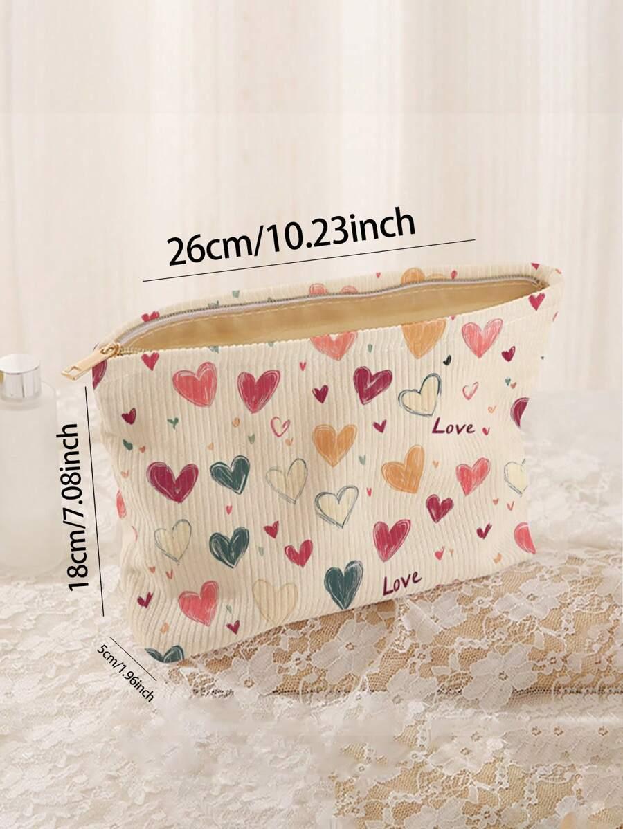 SHEIN KOSMETYCZKA ZAMEK WZÓR S07__26X18