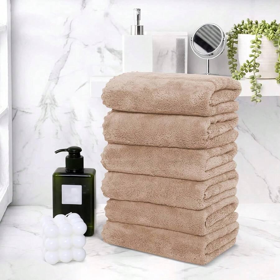 SHEIN BEŻOWY RĘCZNIK 3-PACK S07__35 X 75 CM