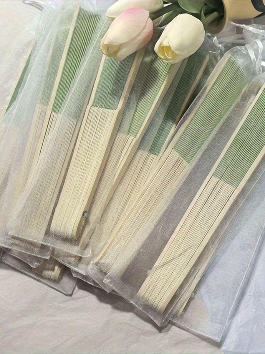 SHEIN ZIELONY WACHLARZ PODZIĘKOWANIE 14-PACK S07