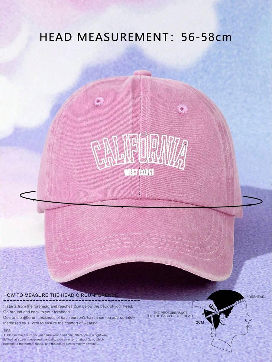 SHEIN CZAPKA Z DASZKIEM NAPIS S07__OS
