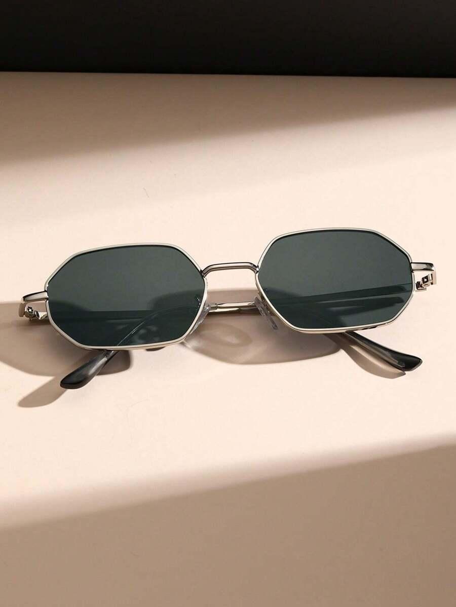 SHEIN OKULARY PRZECIWSŁONECZNE CZARNE SZKŁA S07__