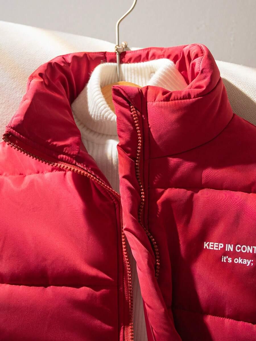 SHEIN CZERWONA KURTKA ZAMEK W01__146/152
