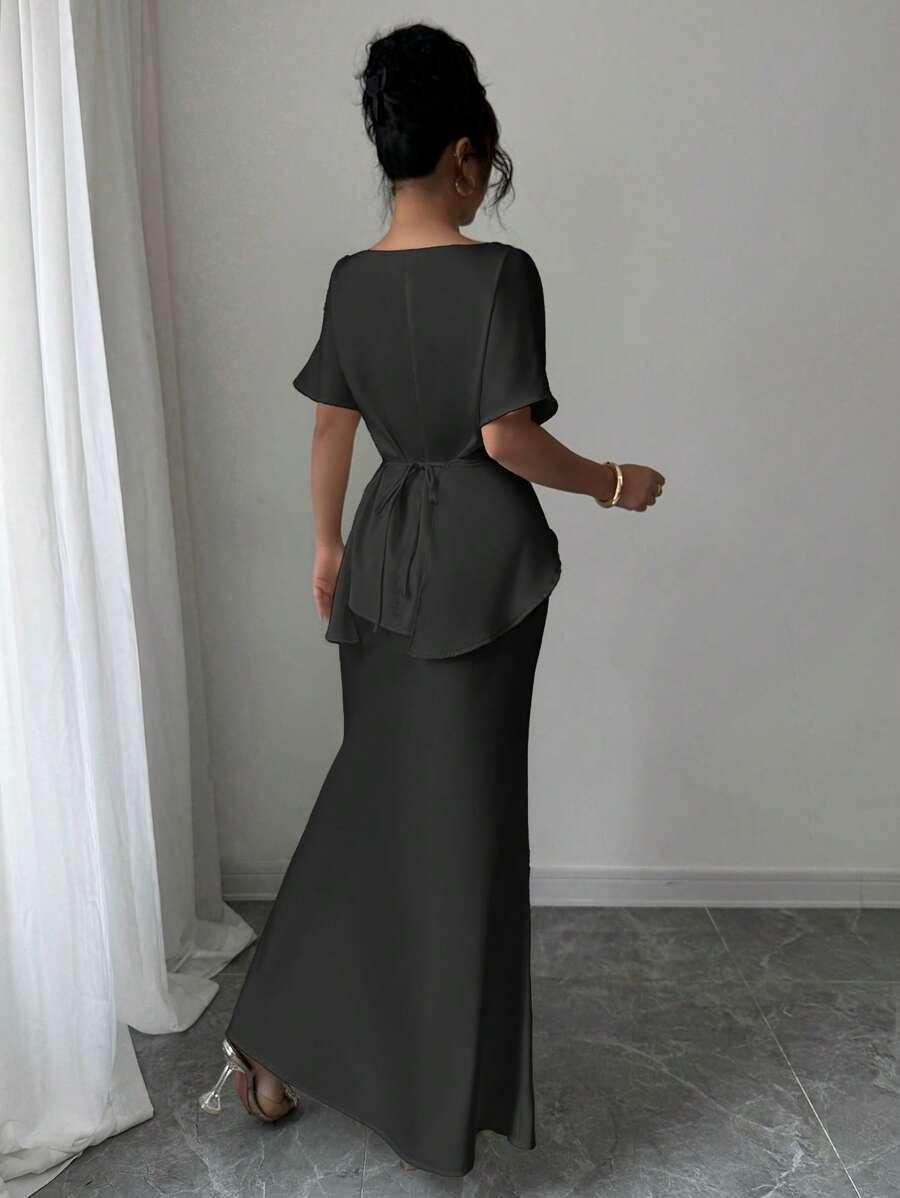 ELENZGA CZARNA MAXI SUKIENKA S06__S