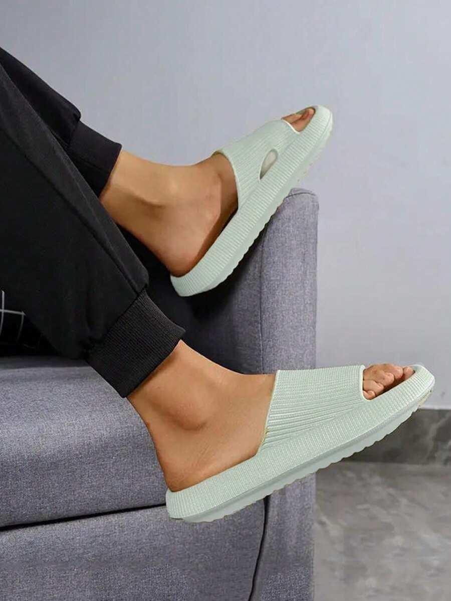 SHEIN ZIELONE KLAPKI CASUAL S06__36-36,5