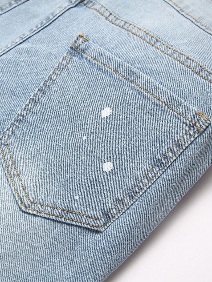 MANFINITY NIEBIESKIE SPODNIE JEANS S06__L