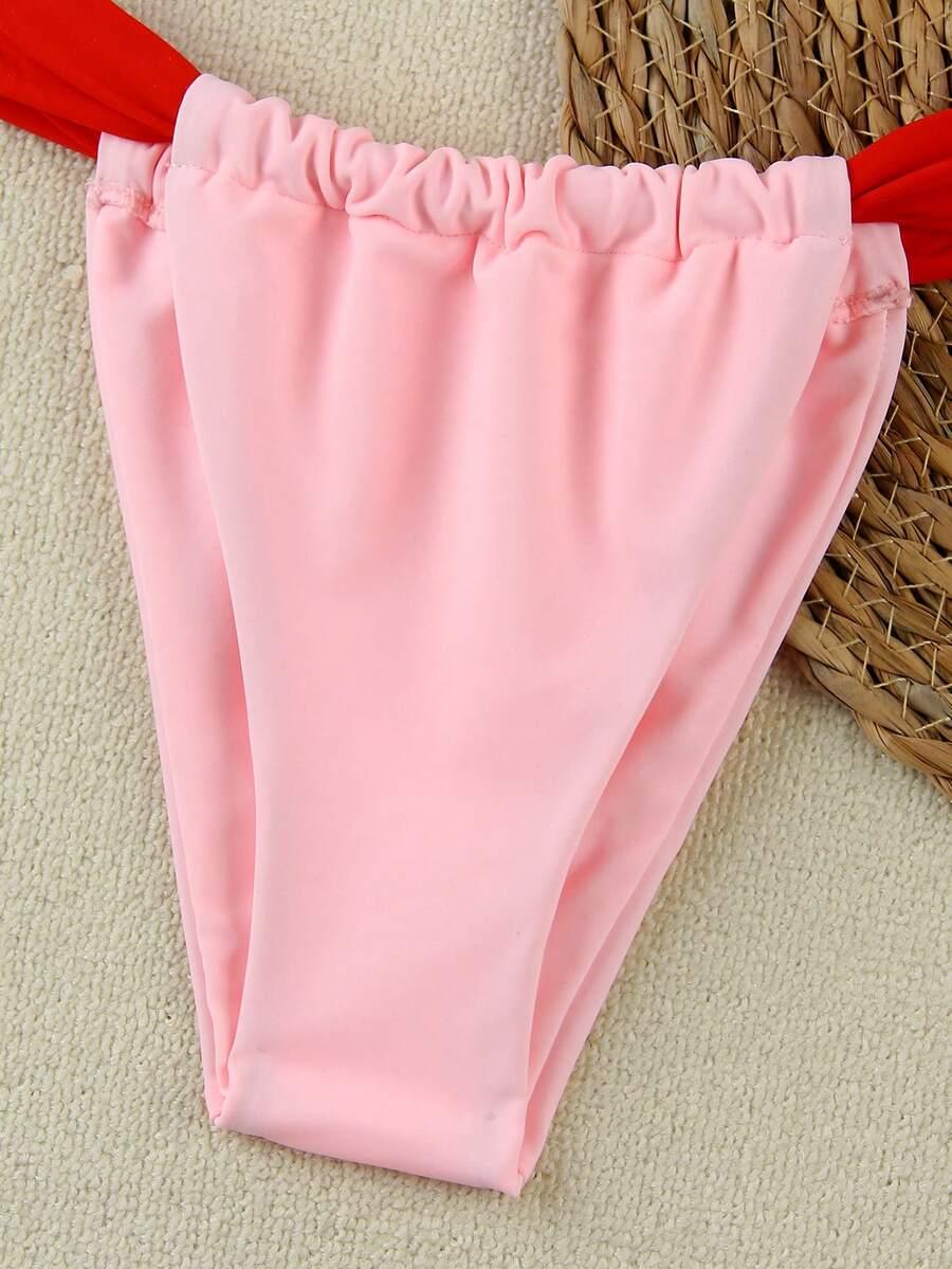 SHEIN DWUCZĘŚCIOWY STRÓJ KĄPIELOWY S09__S