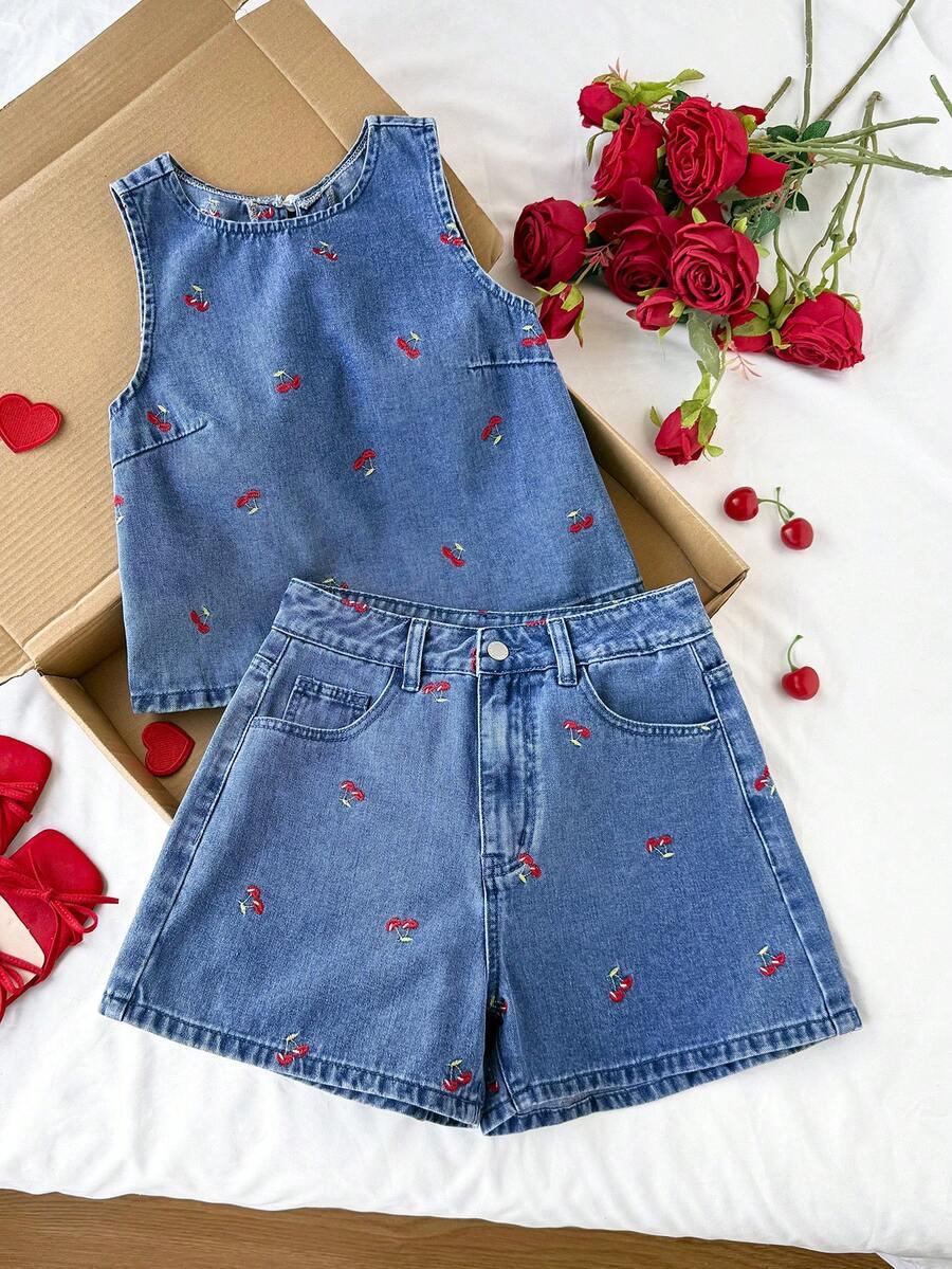 COMFORTCANA KRÓTKIE SPODENKI TOP KOMPLET S06__L