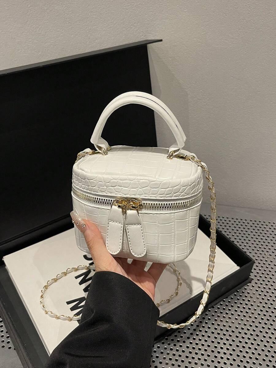 SHEIN BIAŁA MINI TOREBKA 9,5X13