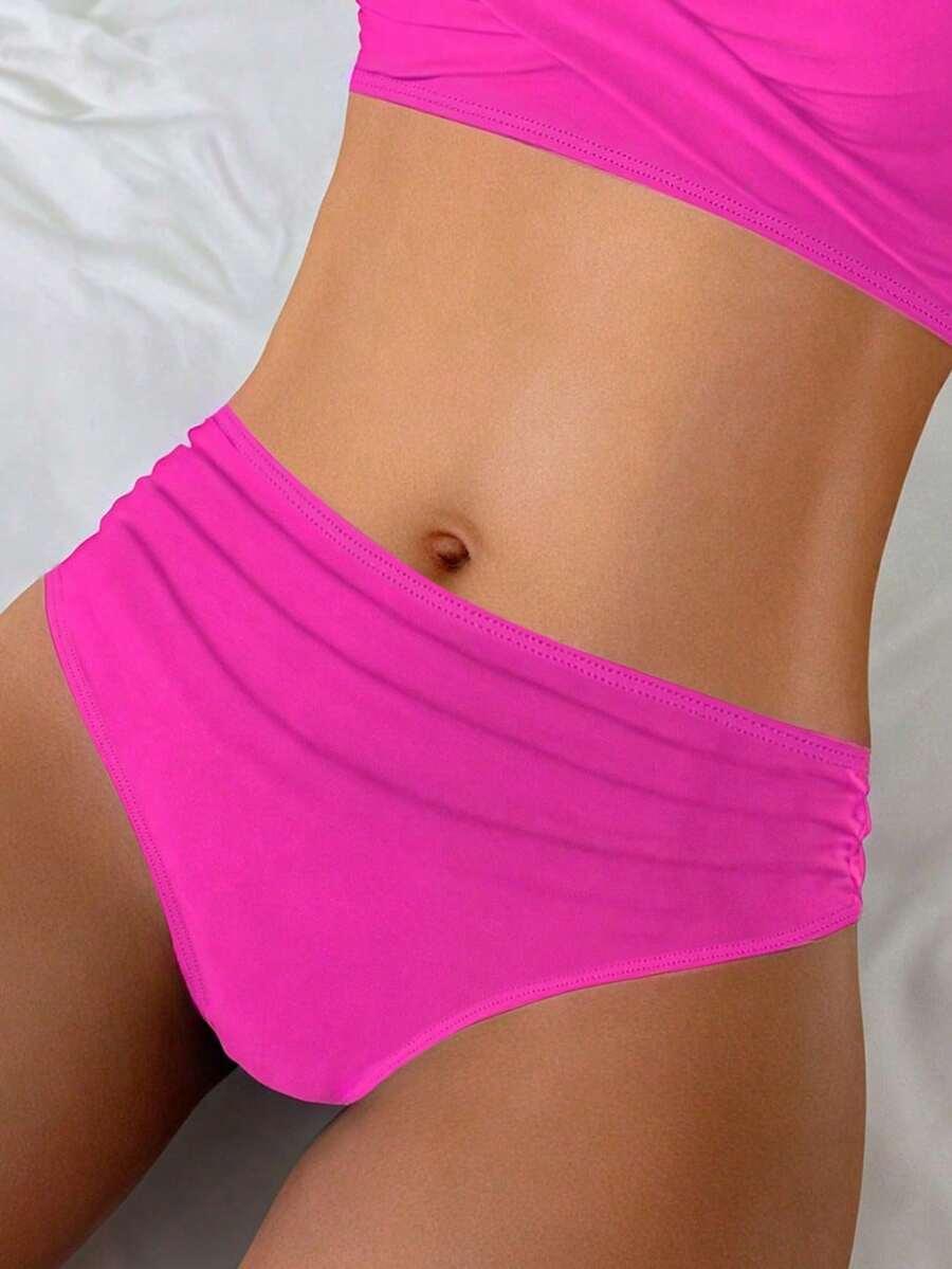 SWIM LUSHOIRE RÓŻOWY DWUCZĘŚCIOWY STRÓJ KĄPIELOWY S06__L
