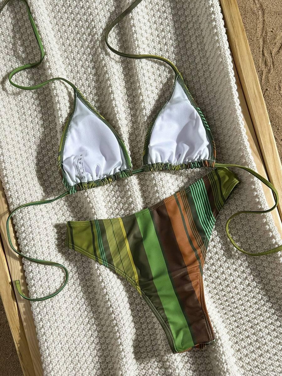SHEIN DWUCZĘŚCIOWY STRÓJ KĄPIELOWY S09__S