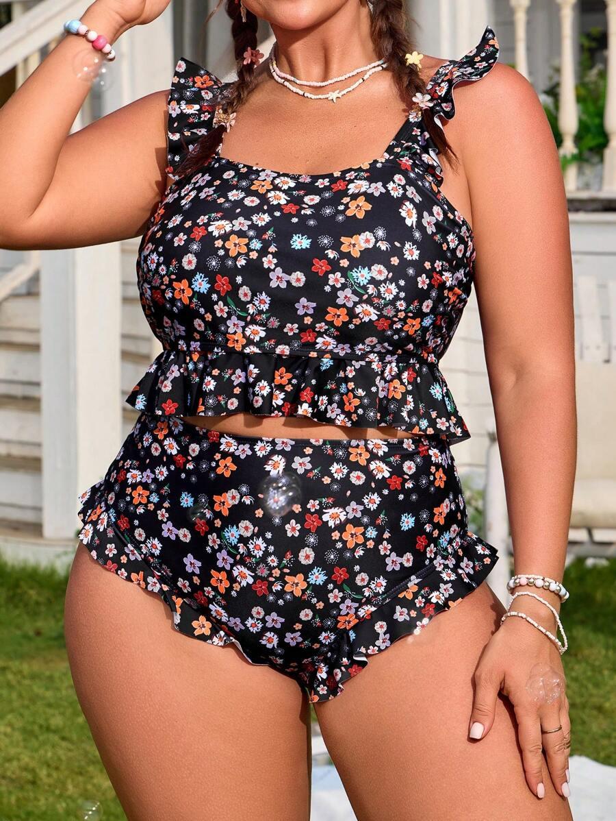 SHEIN DWUCZĘŚCIOWY STRÓJ KĄPIELOWY S09__48