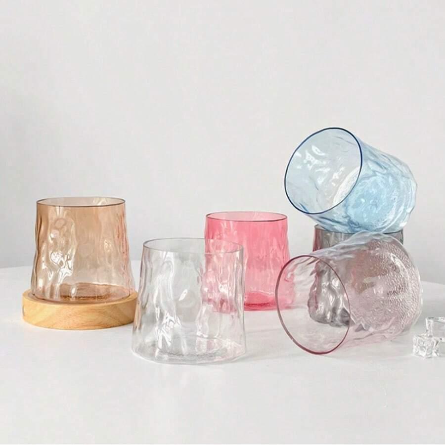 SHEIN PRZEŹROCZYSTA SZKLANKA 1SZT. S07__350ML