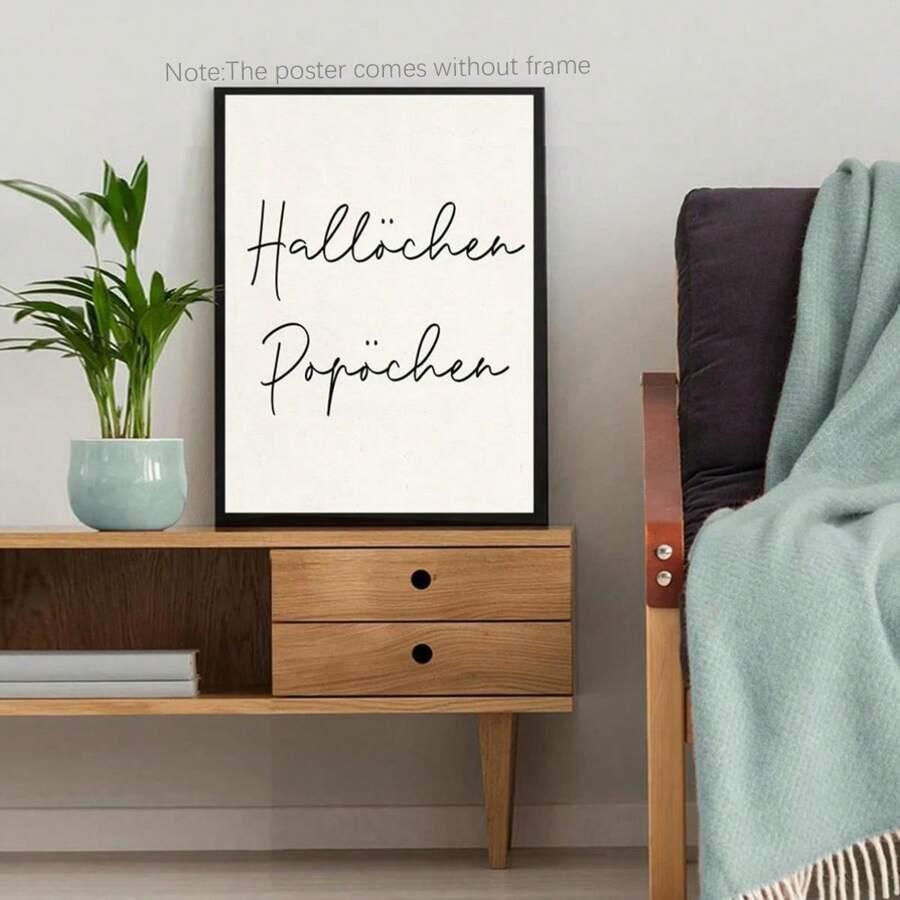 SHEIN PLAKAT NA ŚCIANĘ S07__20X25