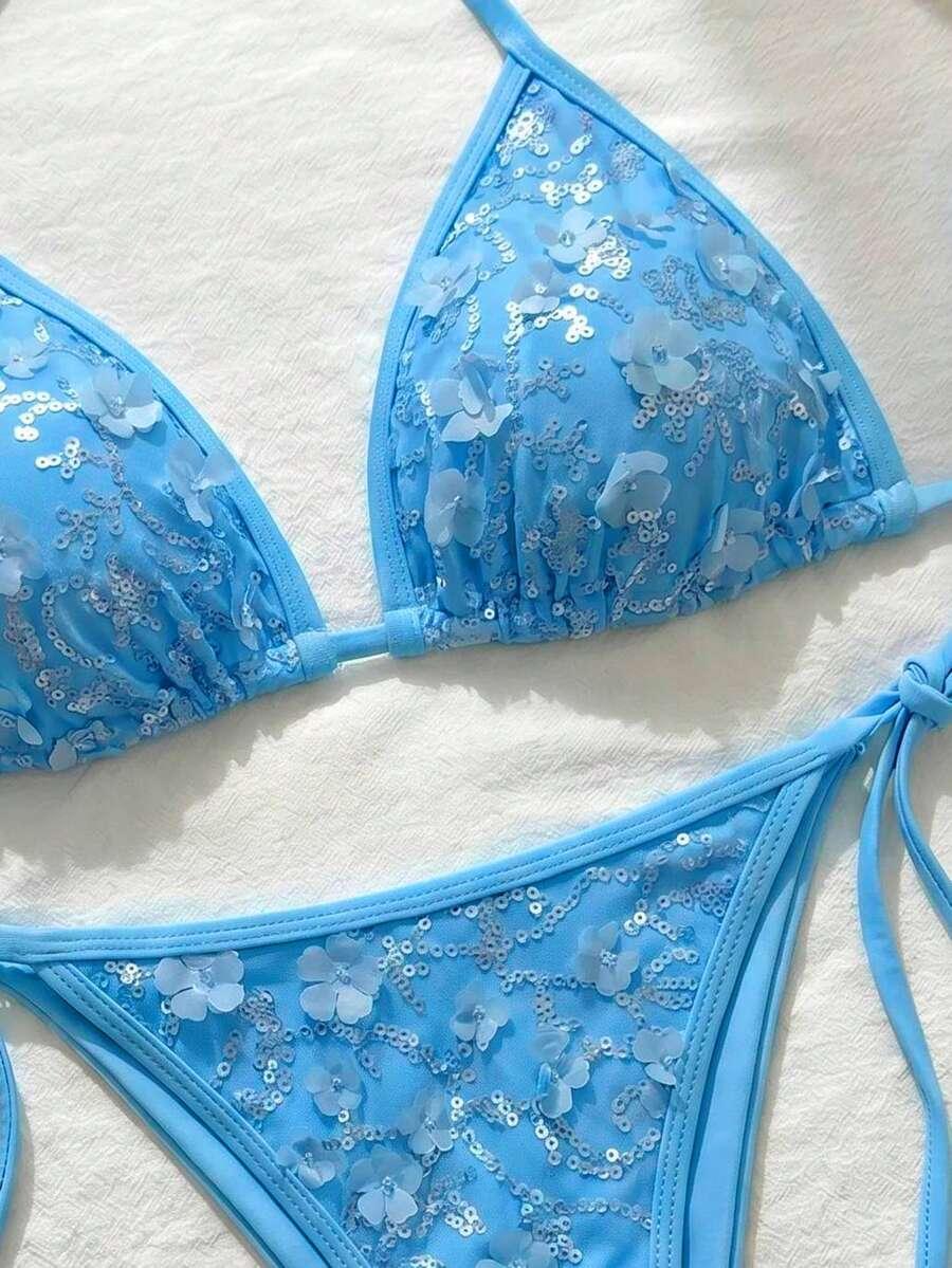SWIM SXY DWUCZĘŚCIOWY STRÓJ KĄPIELOWY CEKINY S09__48