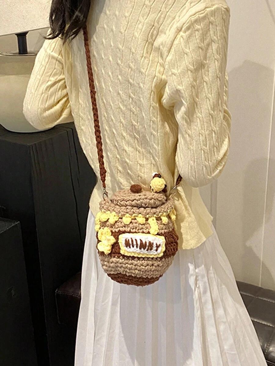SHEIN SZYDEŁKOWA TOREBKA NA RAMIĘ S07__14X16