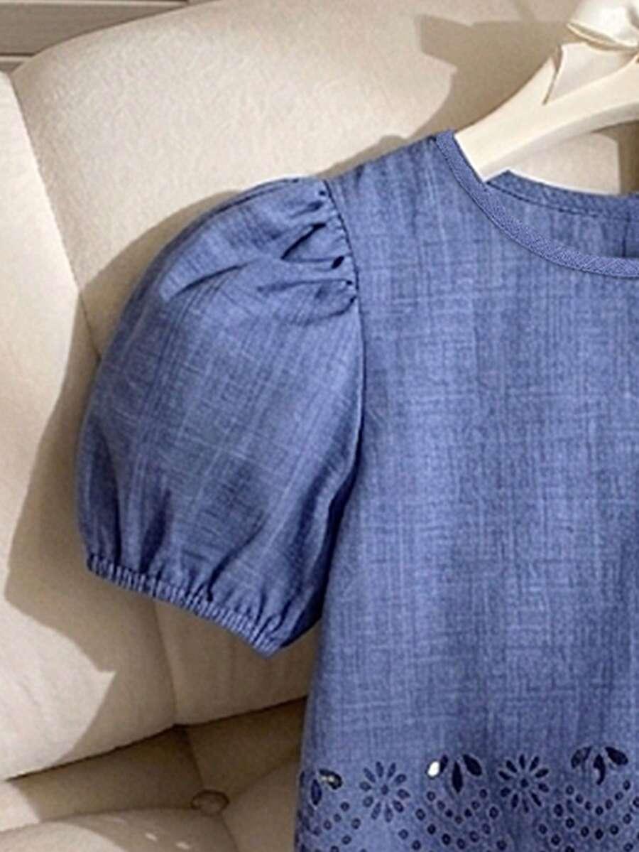 SHEIN BLUZKA SPÓDNICA KOMPLET S06__140-146