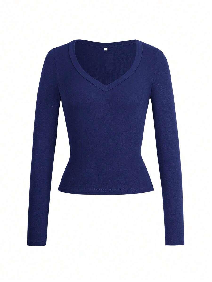SHEIN BLUZKA DŁUGI RĘKAW S06__M