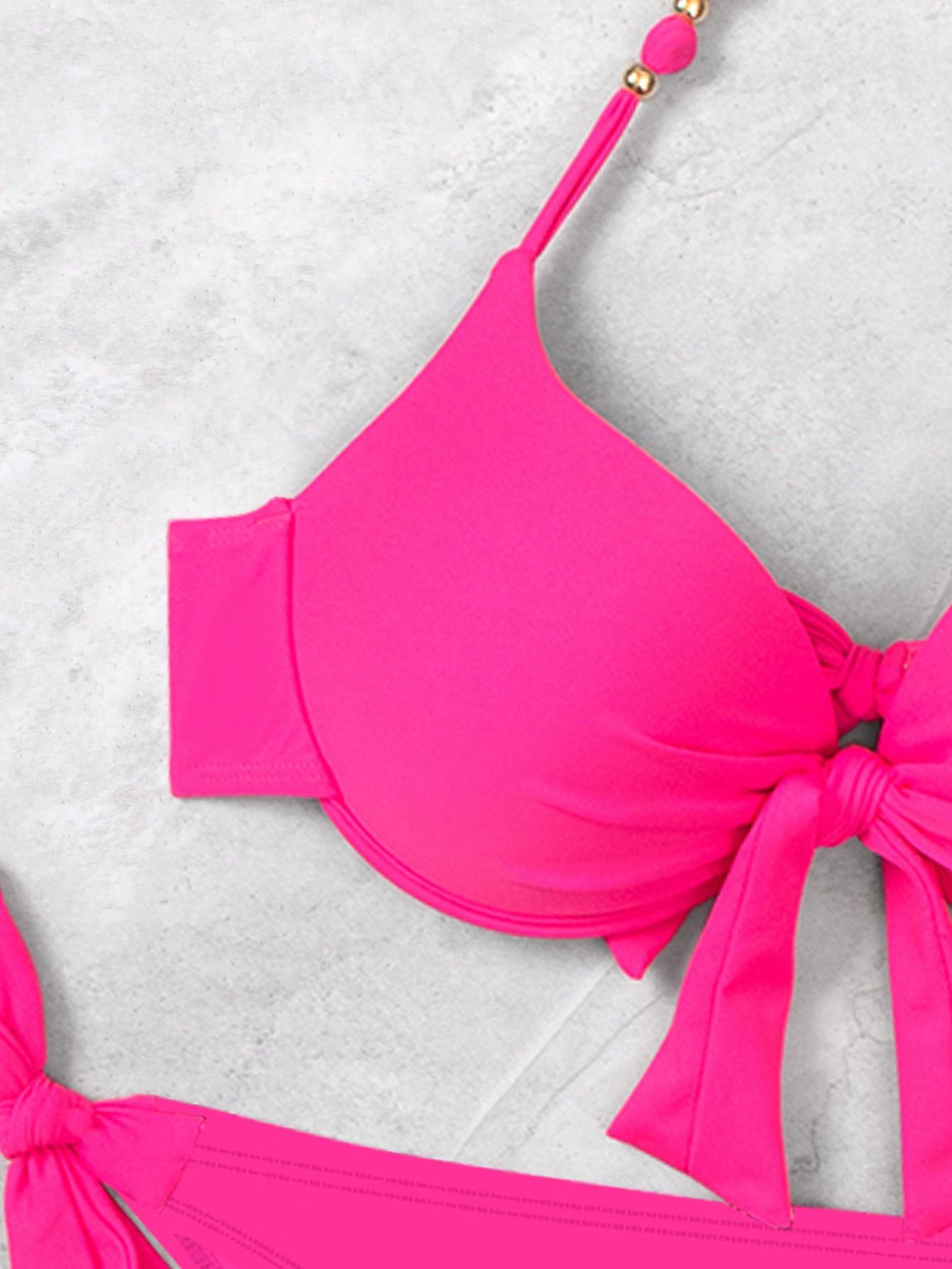SHEIN DWUCZĘŚCIOWY STRÓJ KĄPIELOWY S09__XS