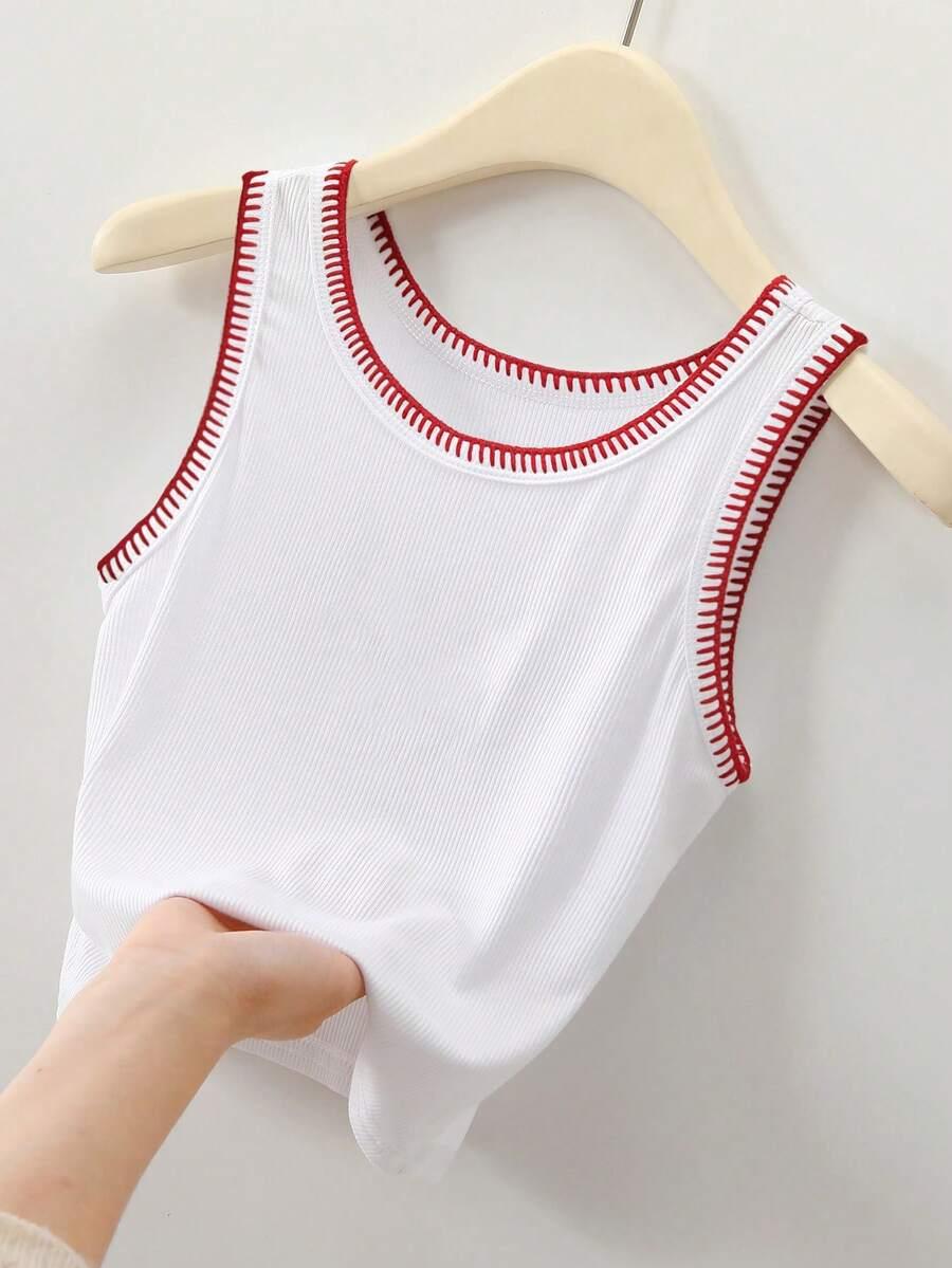 INAWLY TOP BEZ RĘKAWÓW S06__L