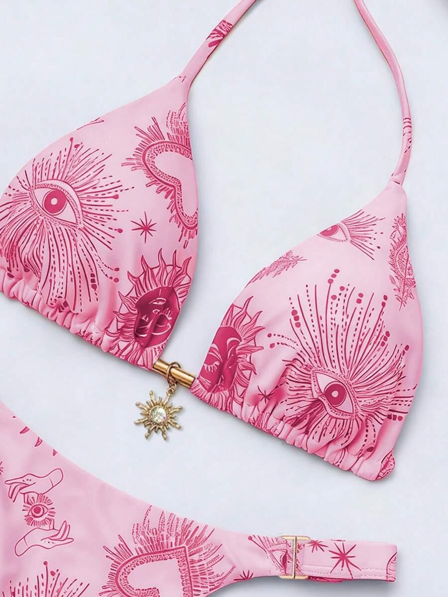 SHEIN DWUCZĘŚCIOWY STRÓJ KĄPIELOWY S09__S