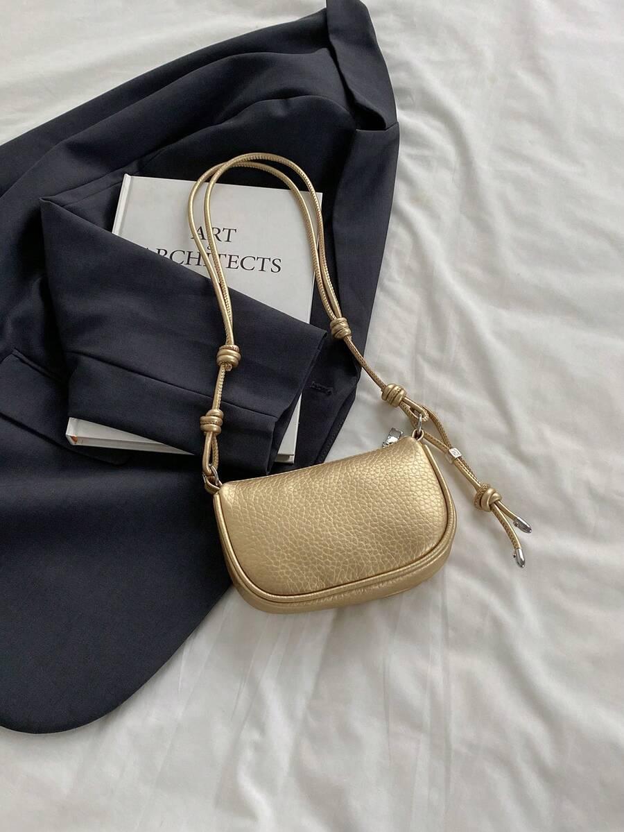 SHEIN ZŁOTA MAŁA TOREBKA S07__19X12