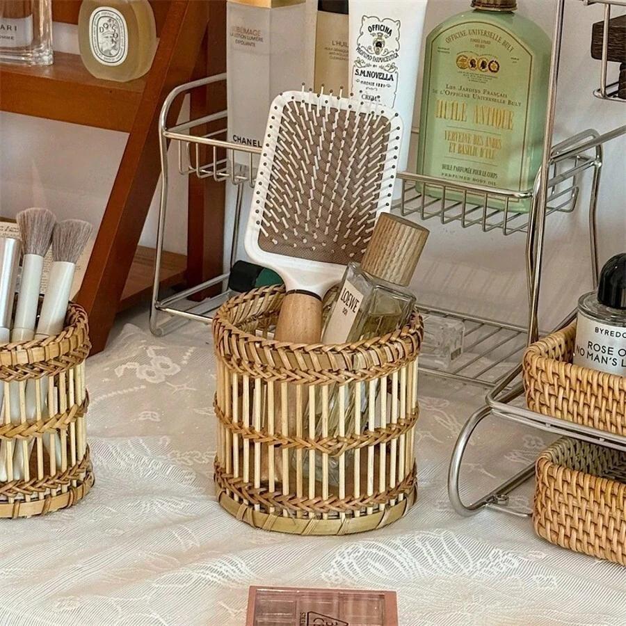 SHEIN BRĄZOWY ORGANIZER DO MAKIJAŻU S07__9X11