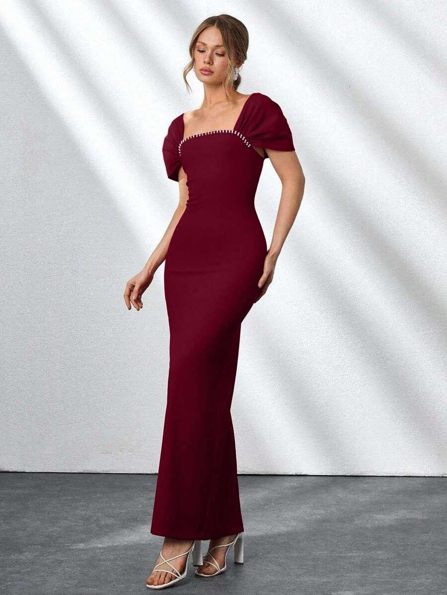 CLARA VERO BORDOWA MAXI SUKIENKA S06__M