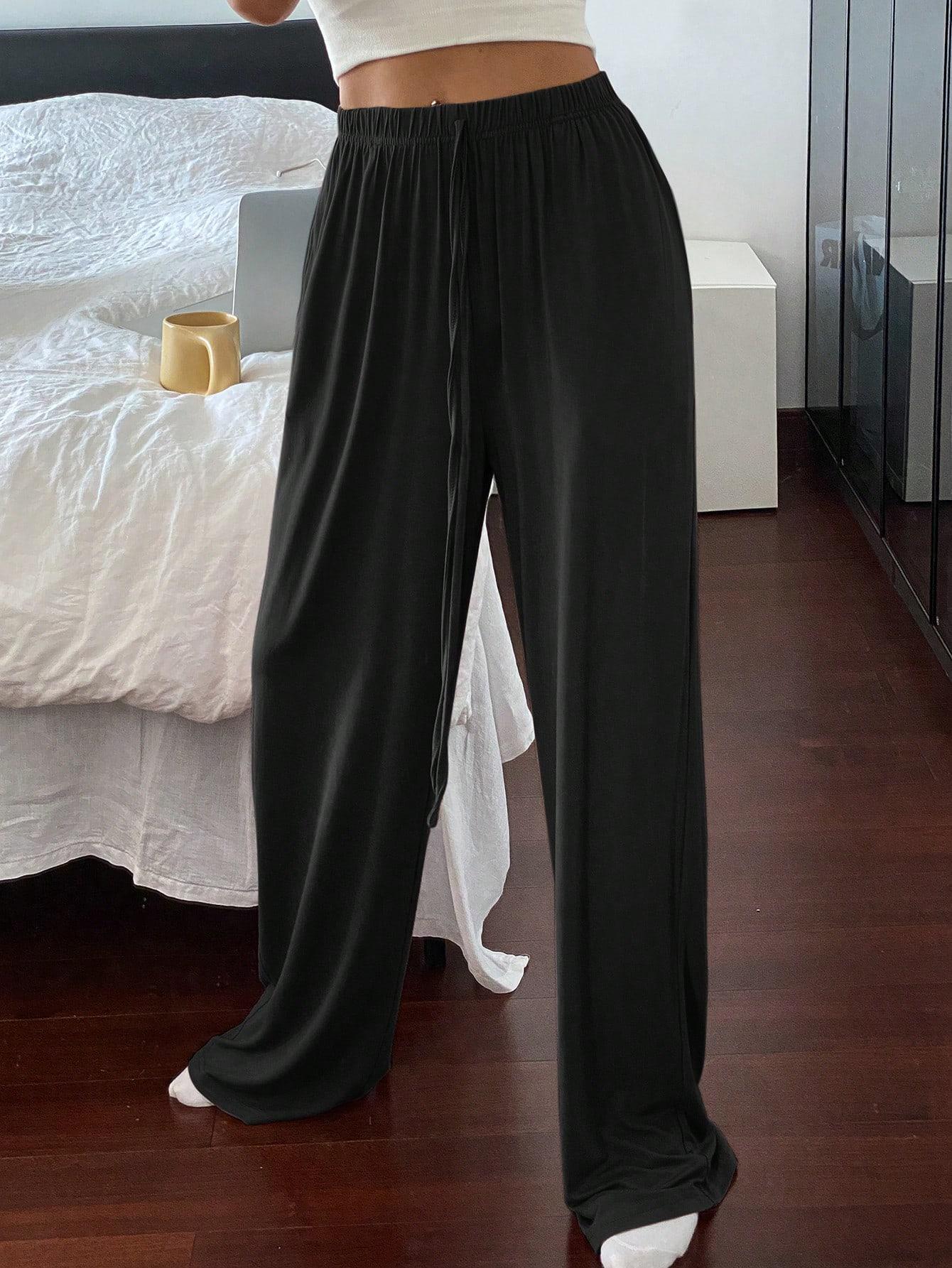 SHEIN CZARNE SPODNIE CASUAL S06__M