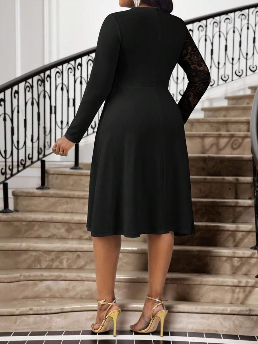 SHEIN SUKIENKA DŁUGI RĘKAW S06__48