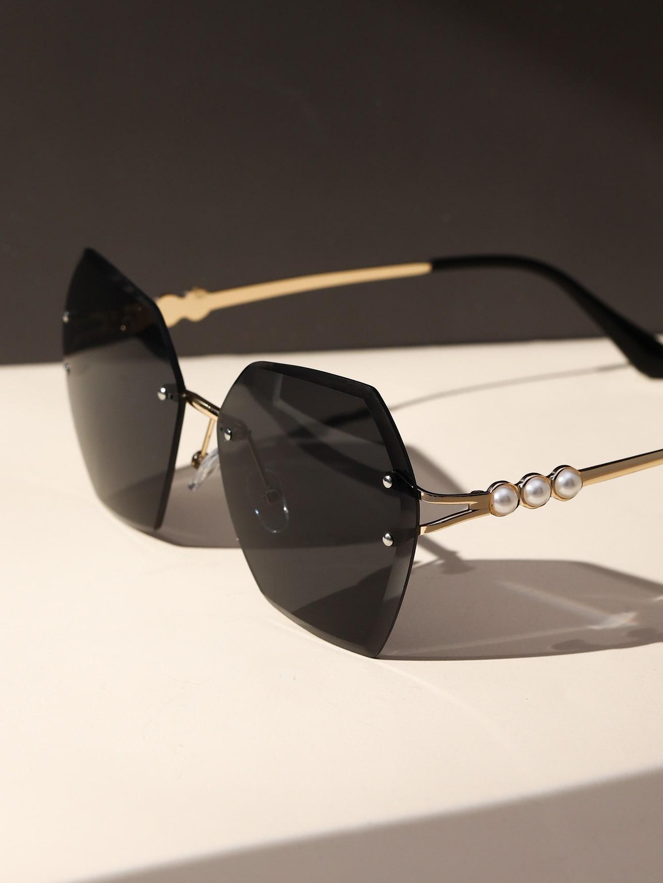 SHEIN OKULARY PRZECIWSŁONECZNE ZDOBIENIE S07