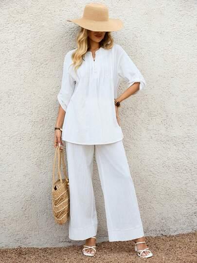SHEIN BLUZKA SPODNIE KOMPLET S06__XL