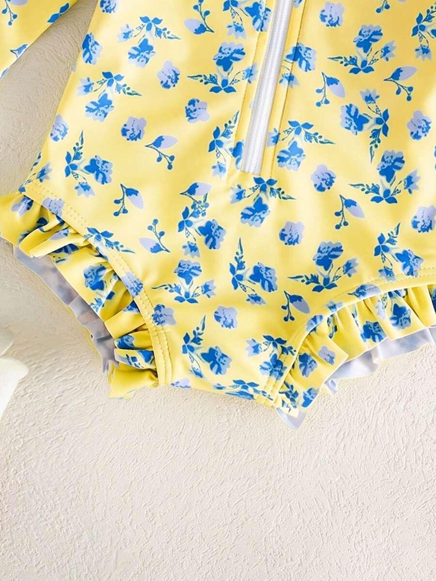 SHEIN ŻÓŁTY KOMBINEZON ZAMEK S09__56-62CM