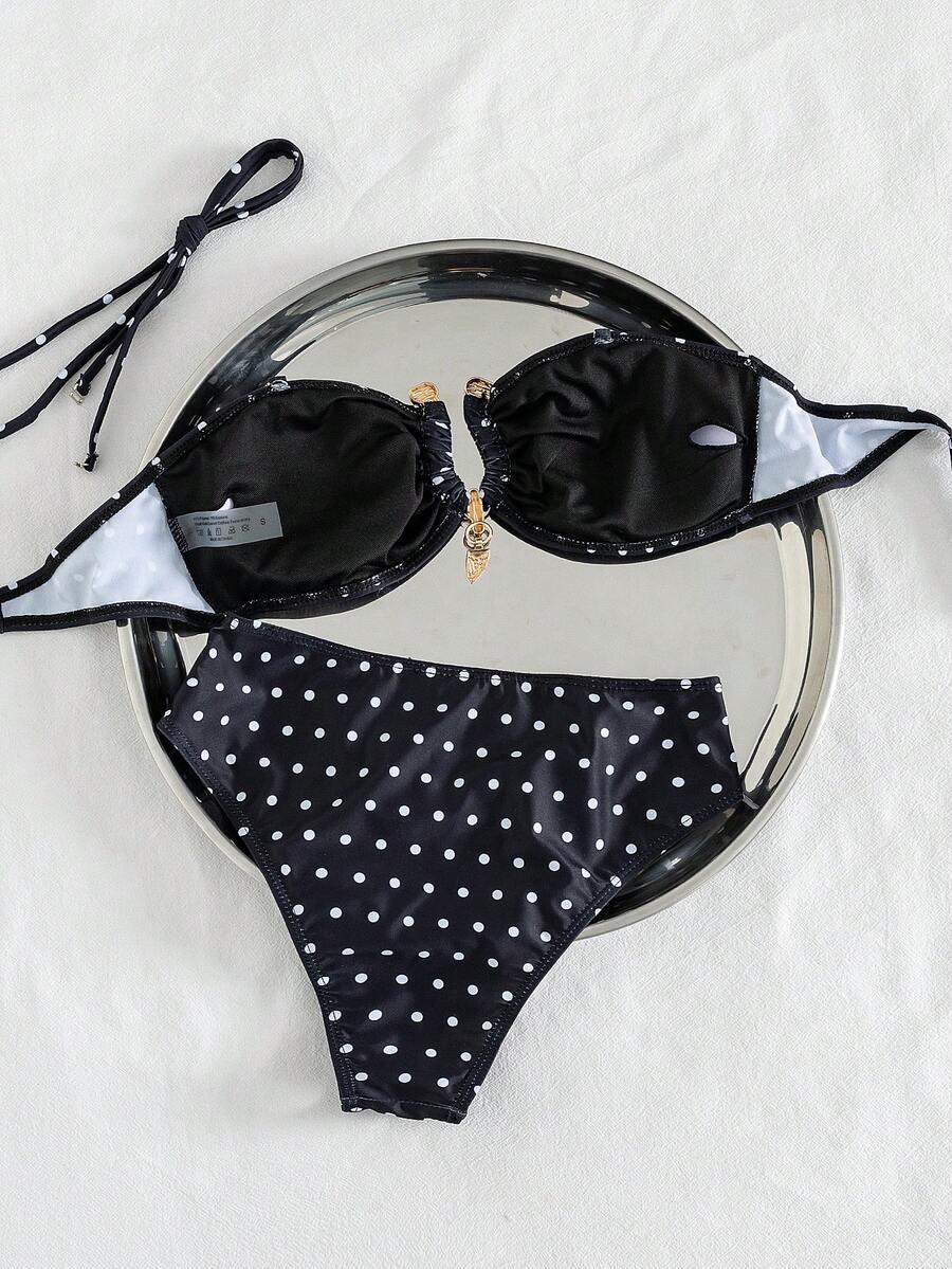 SHEIN DWUCZĘŚCIOWY STRÓJ KĄPIELOWY S09__S