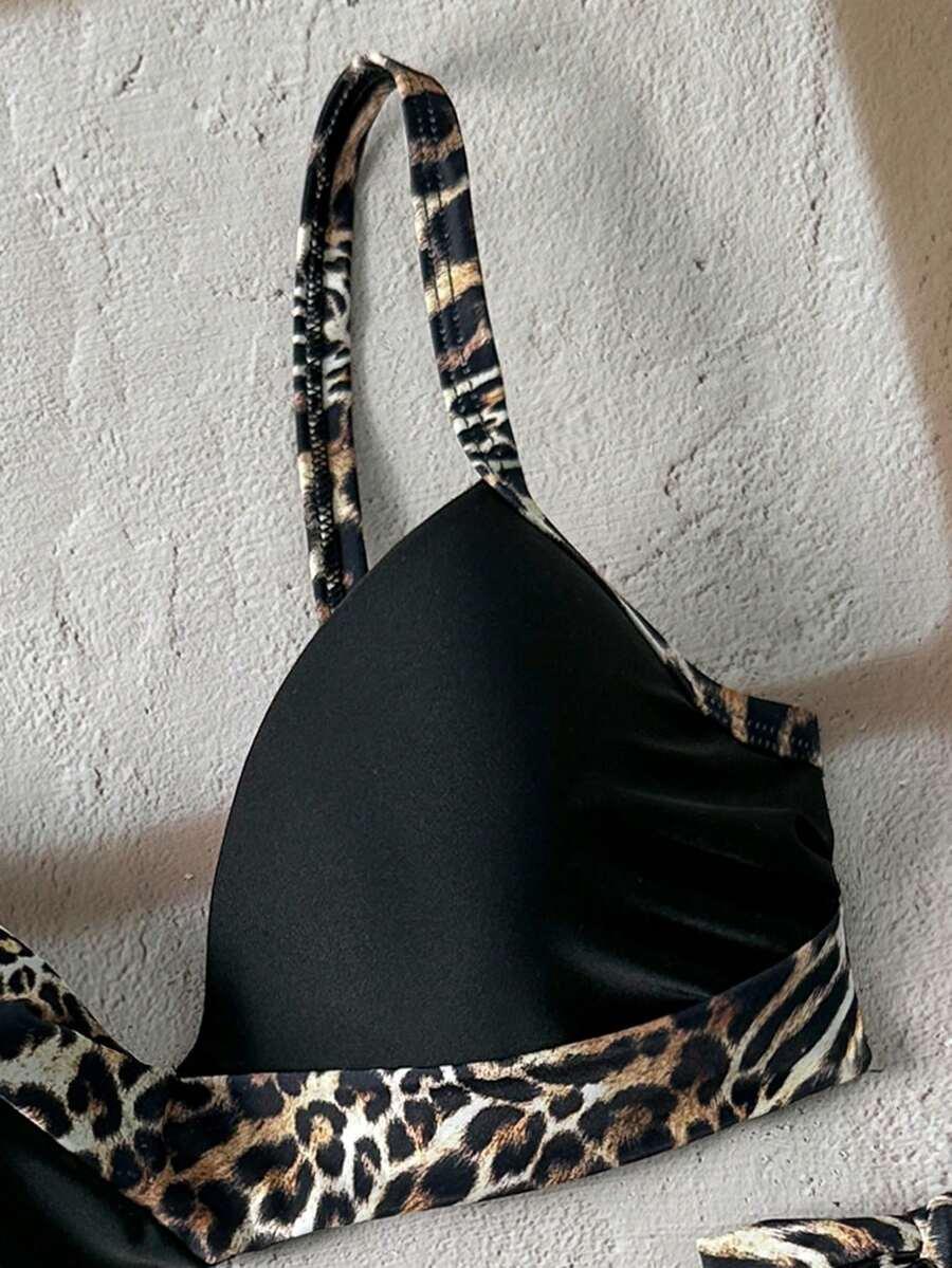 SWIM SXY DWUCZĘŚCIOWY STRÓJ KĄPIELOWY ANIMAL PRINT S09__S