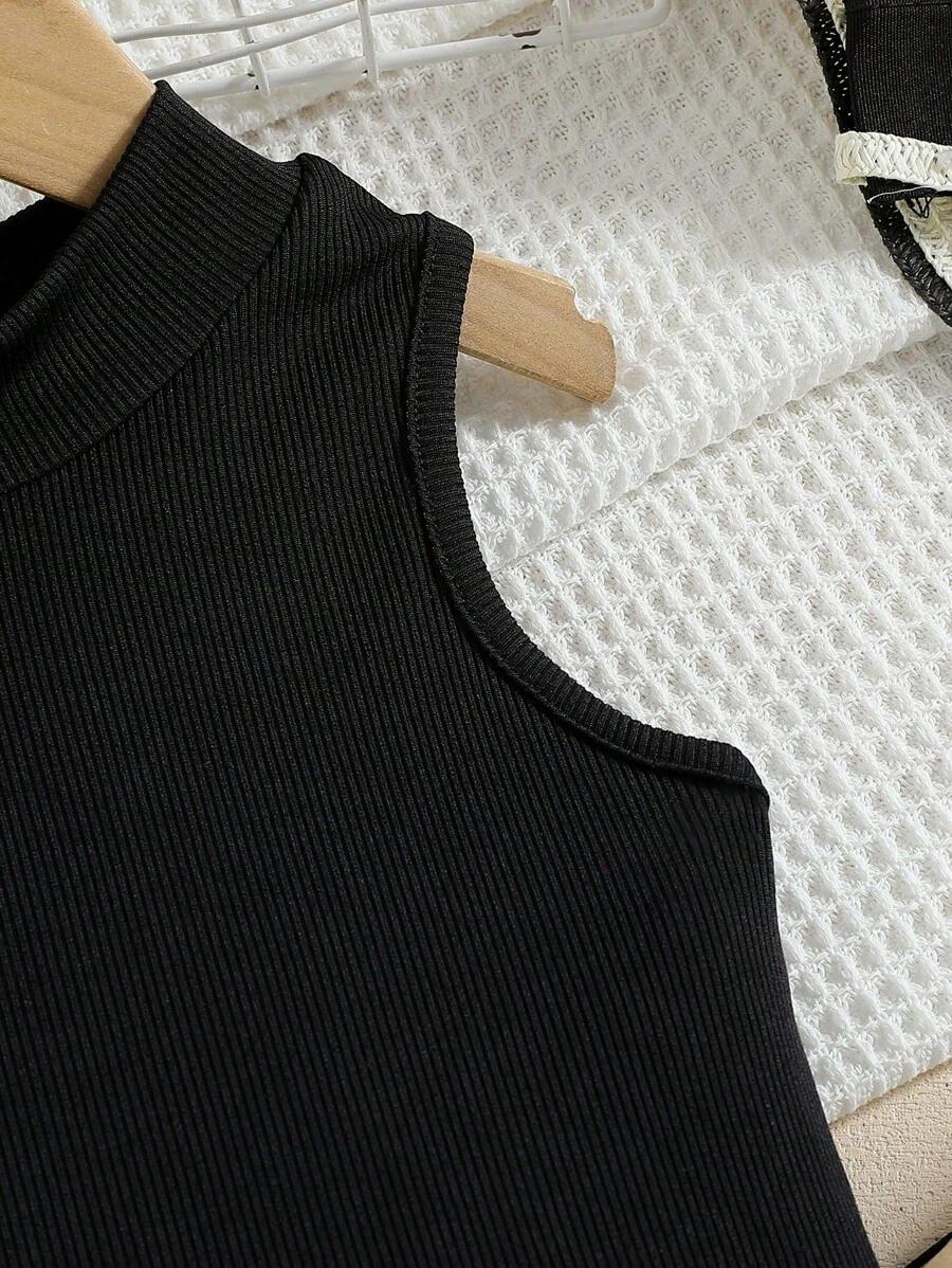 SHEIN BLUZKA SPODNIE KOMPLET S06__116-122
