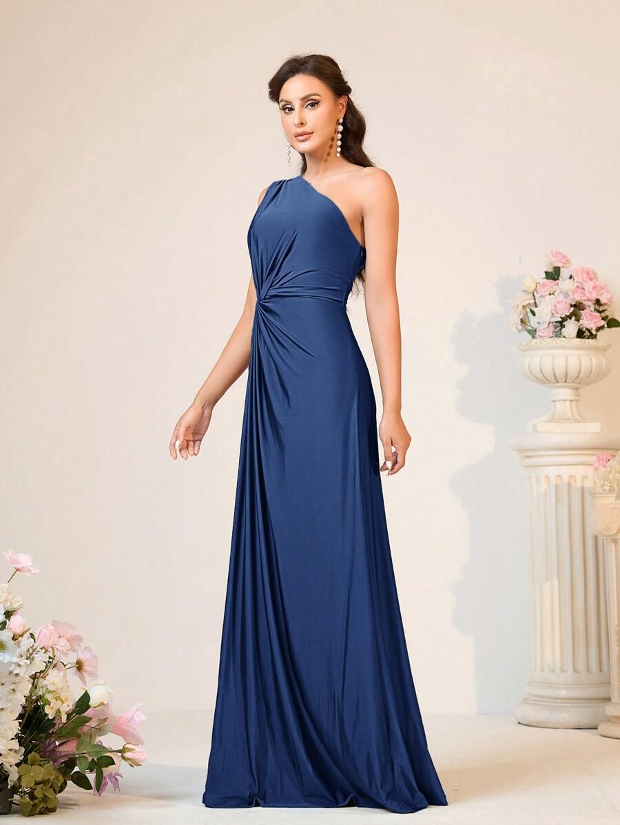 SHEIN GRANATOWA SUKIENKA SUPEŁ S06__L