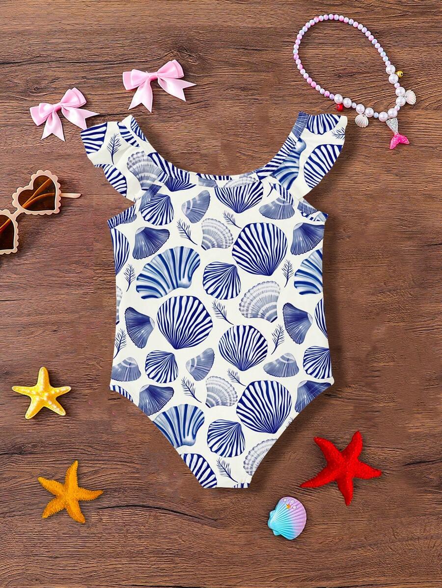SHEIN JEDNOCZĘŚCIOWY STRÓJ KĄPIELOWY S06__116-122
