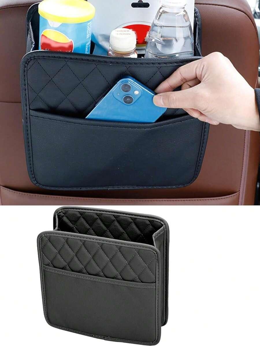SHEIN CZARNY ORGANIZER SAMOCHODOWY S07__25,5X26CM