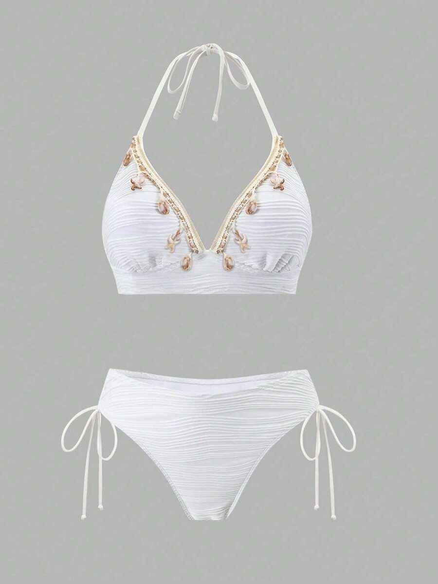 SWIM OASIS DWUCZĘŚCIOWY STRÓJ KĄPIELOWY PAREO KOMPLET S09__S