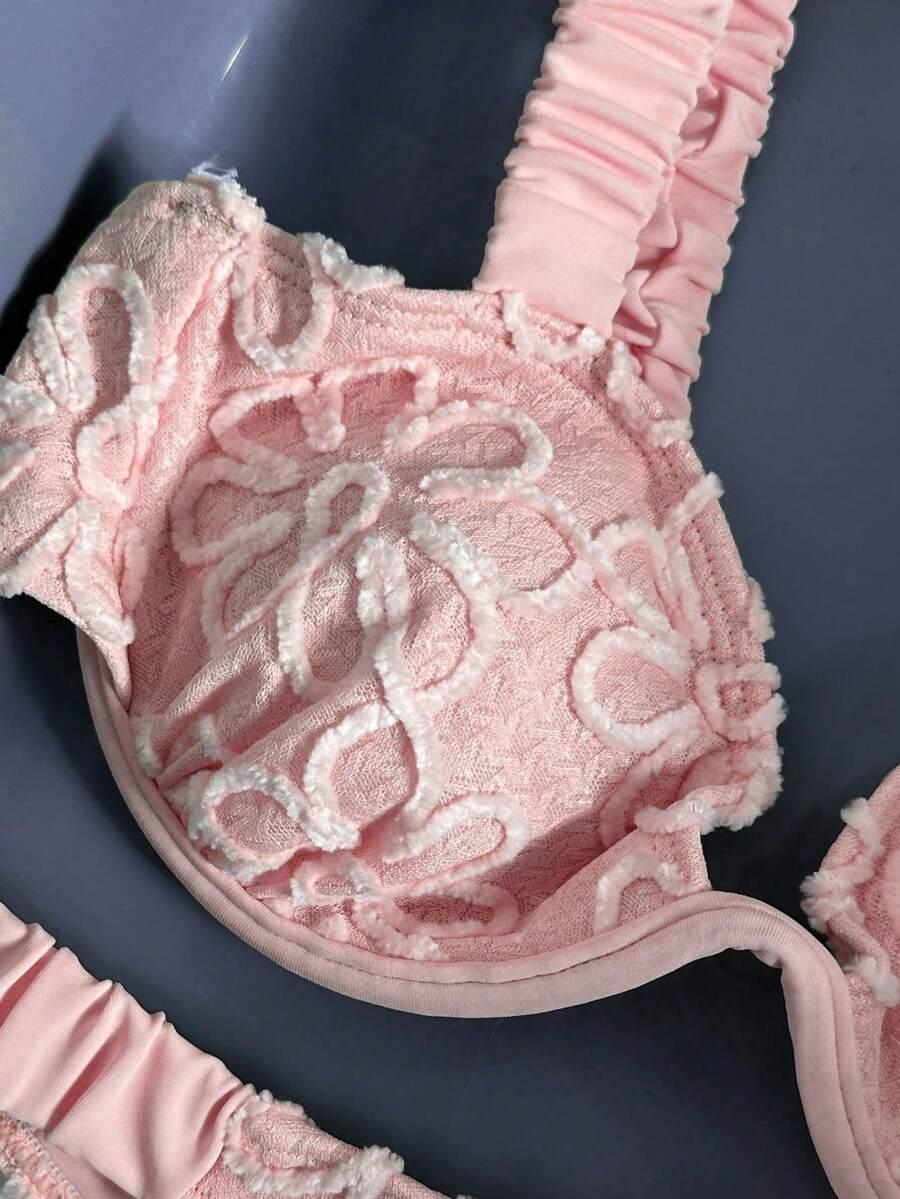 SHEIN DWUCZĘŚCIOWY STRÓJ KĄPIELOWY S09__M