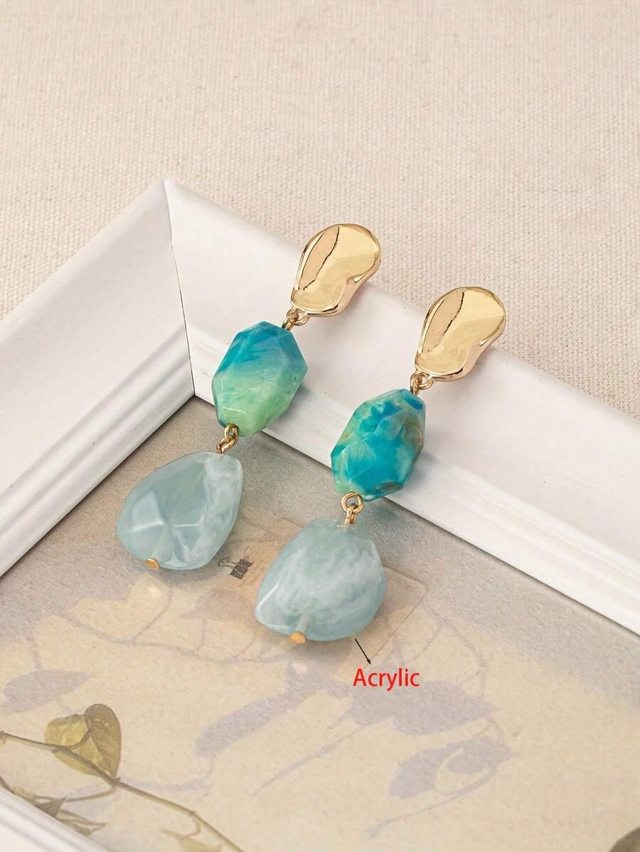 SHEIN WISZĄCE KOLCZYKI SZTYFTY S07
