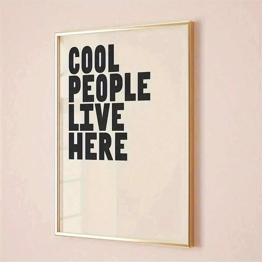 SHEIN PLAKAT NA ŚCIANĘ NADRUK S07__20X30CM