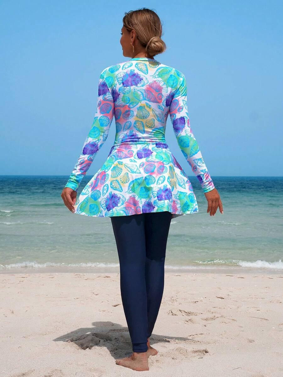 SWIM SHAYNI DWUCZĘŚCIOWY STRÓJ KĄPIELOWY BURKINI S09__S
