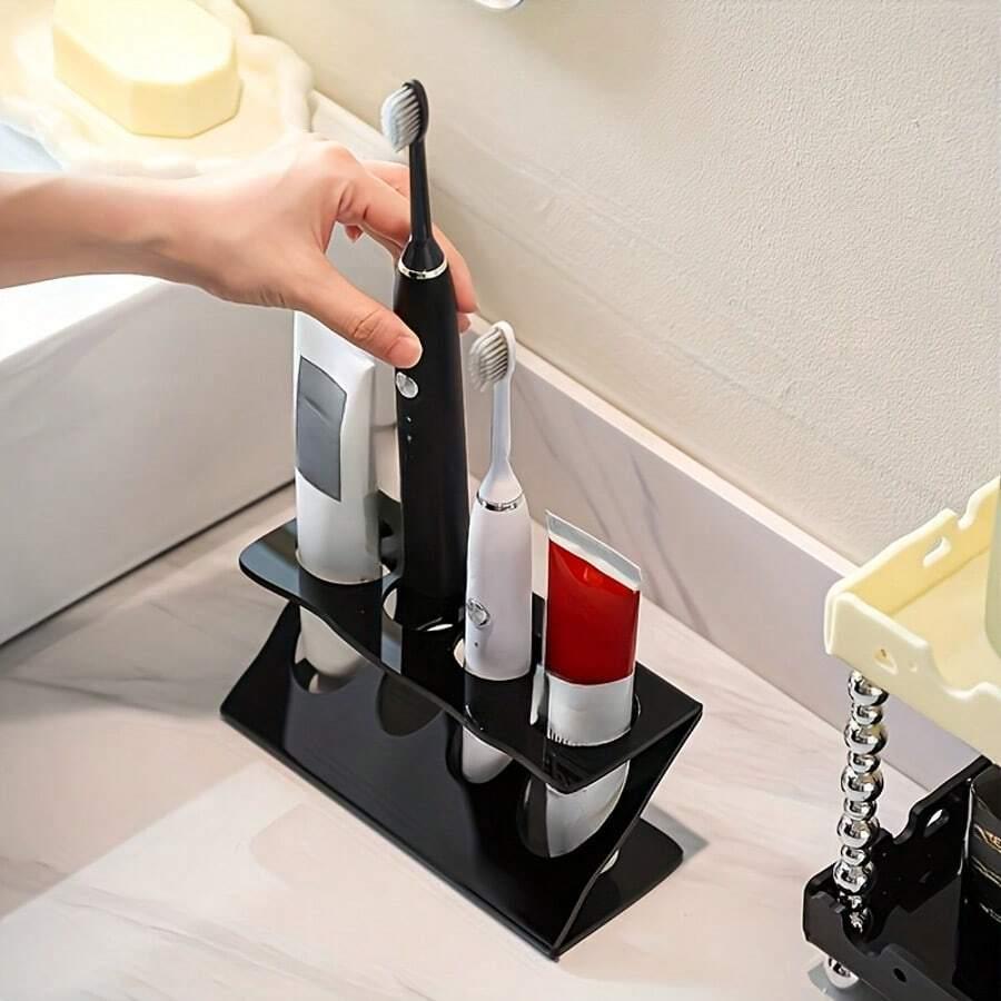 SHEIN CZARNY ORGANIZER ŁAZIENKOWY S07__19,5X9,5