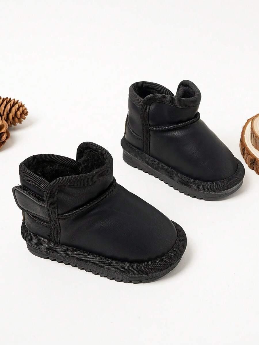 SHEIN CZARNE BUTY ŚNIEGOWCE W01__19