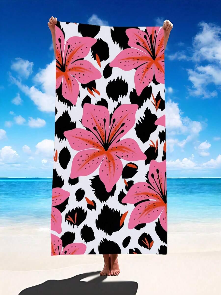 SHEIN RĘCZNIK PLAŻOWY PRINT S07__150X200